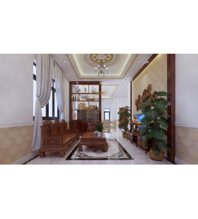 3D nội thất công trình nhà Phạm Nhật Tân