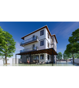 Công trình giàn trang trí Biệt Thự Cô Chi 