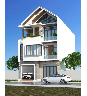 Mẫu nhà đẹp 8x14m nhà phố đẹp tiêu biểu hiện nay